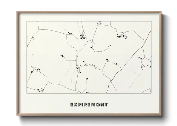 Une affiche de carte sur Expiremont