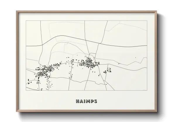 Une affiche de carte sur Haimps