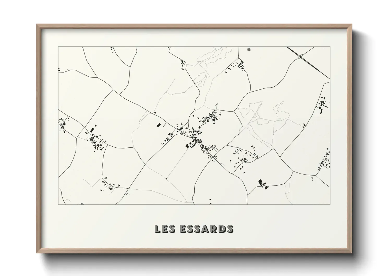 Un poster carteLes Essards