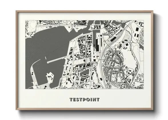 Une affiche de carte sur TestPoint