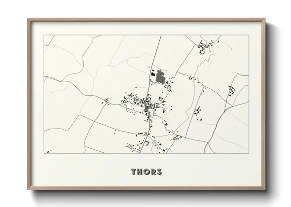 Une affiche de carte sur Thors