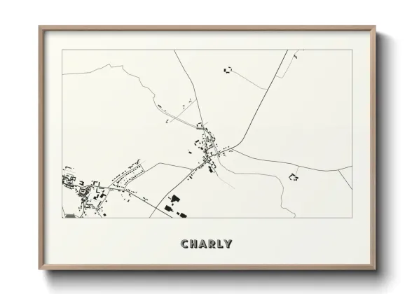 Une affiche de carte sur Charly