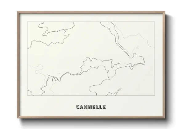 Une affiche de carte sur Cannelle