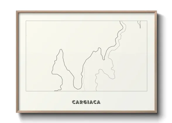 Une affiche de carte sur Cargiaca