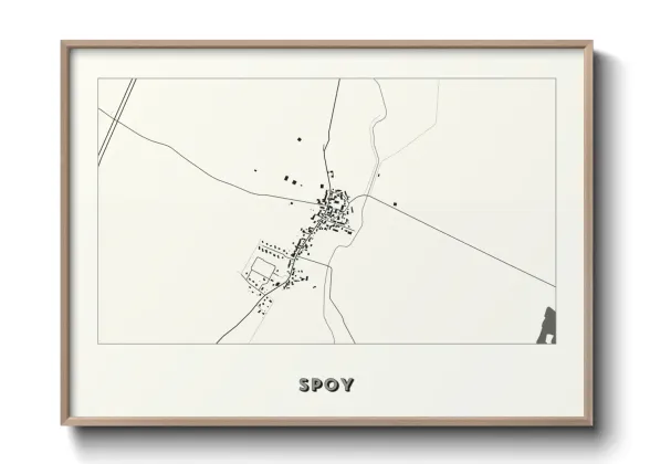 Une affiche de carte sur Spoy