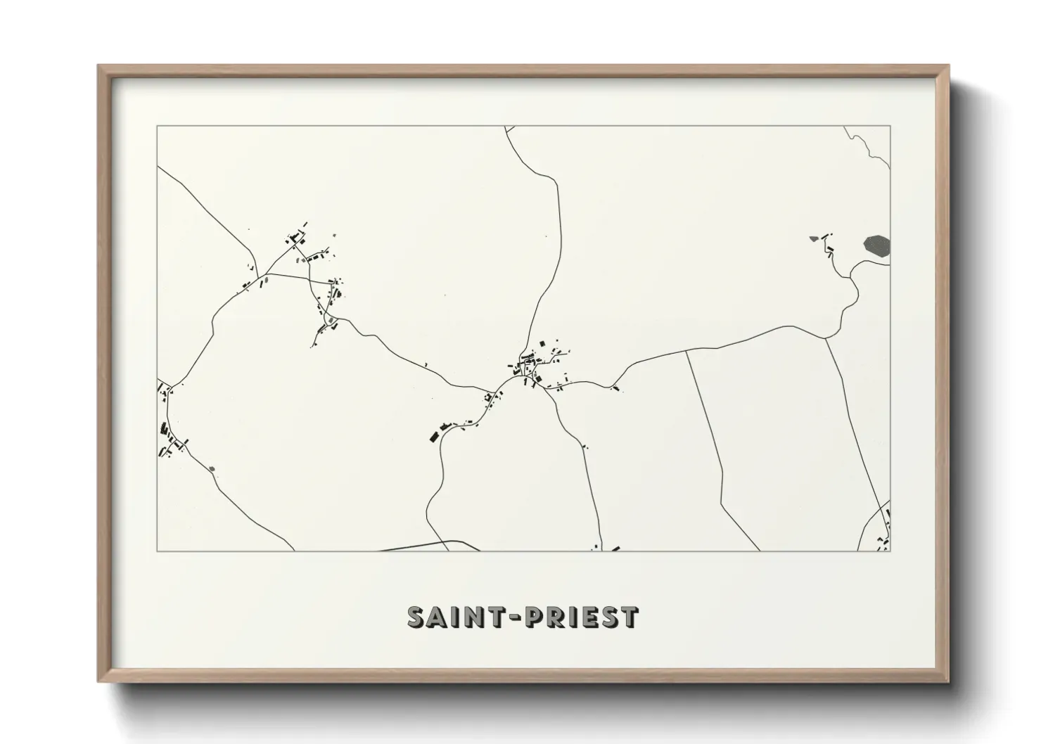 Un poster carteSaint-Priest