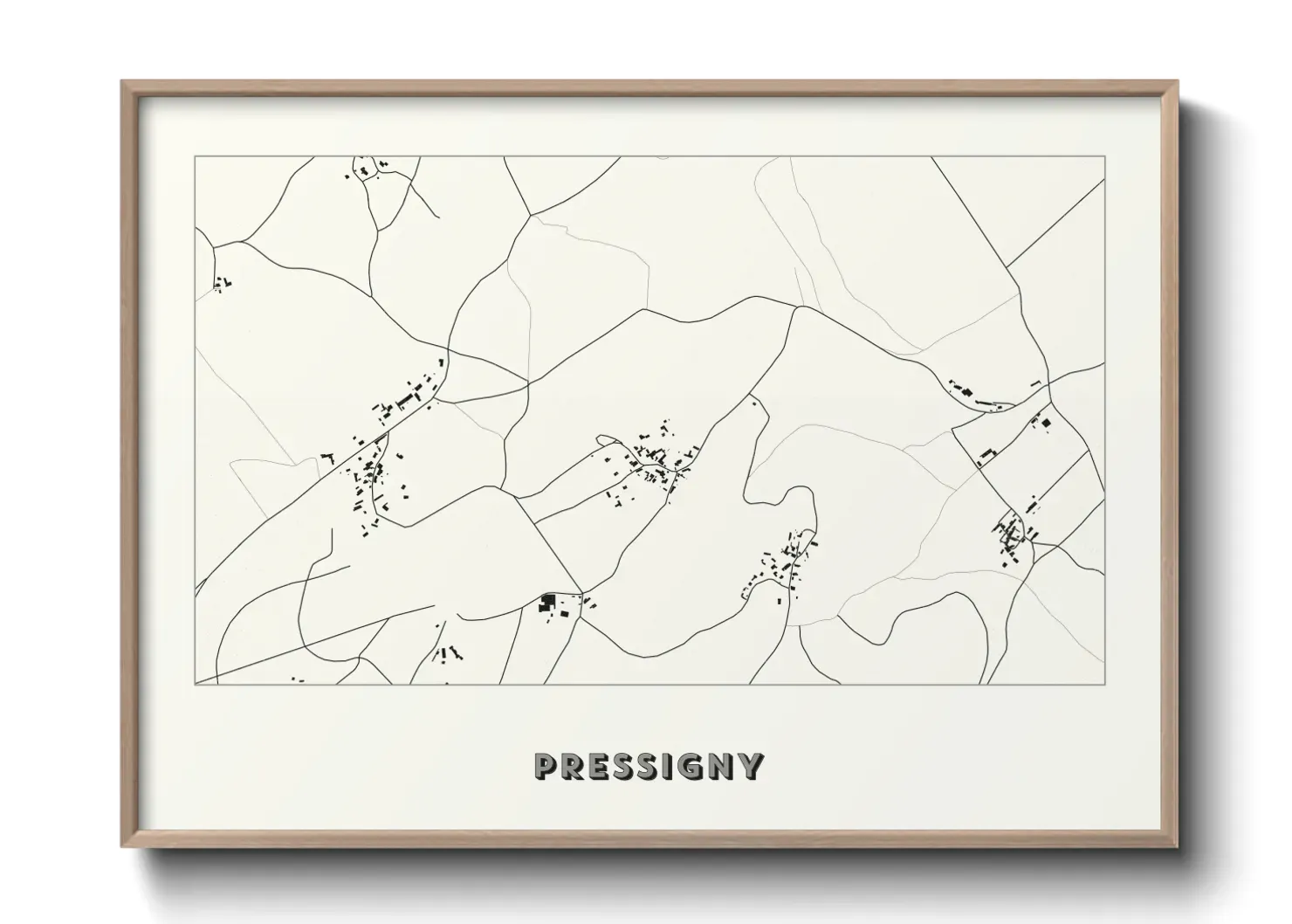 Un poster cartePressigny