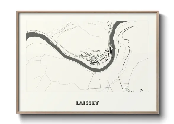 Une affiche de carte sur Laissey