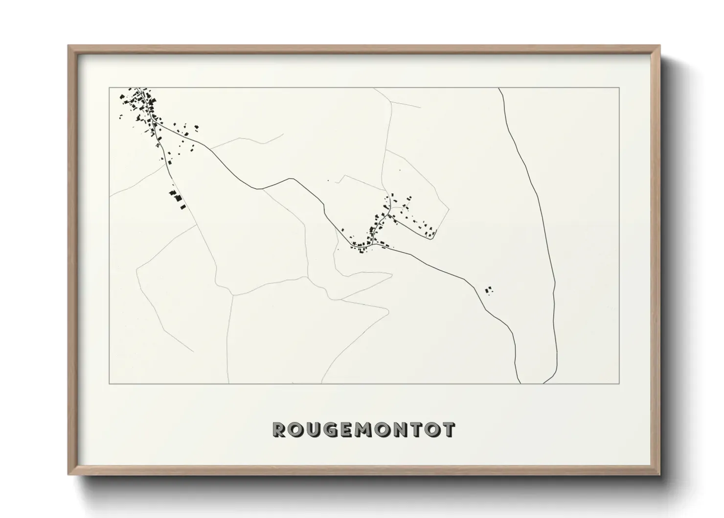 Un poster carteRougemontot