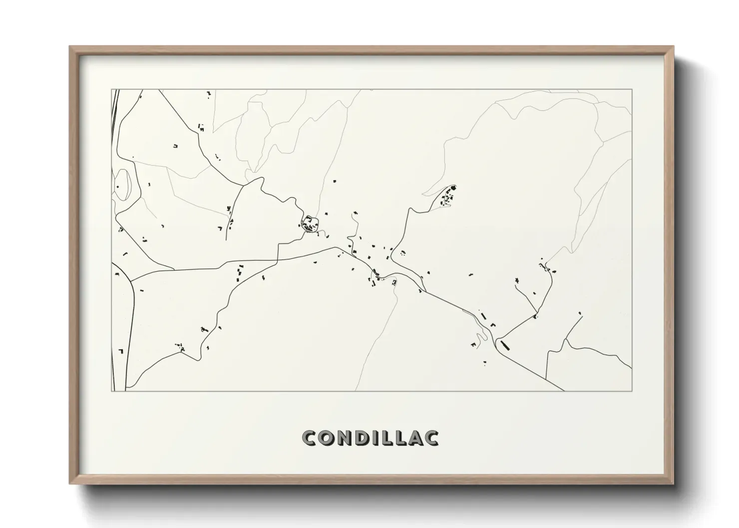 Un poster carteCondillac
