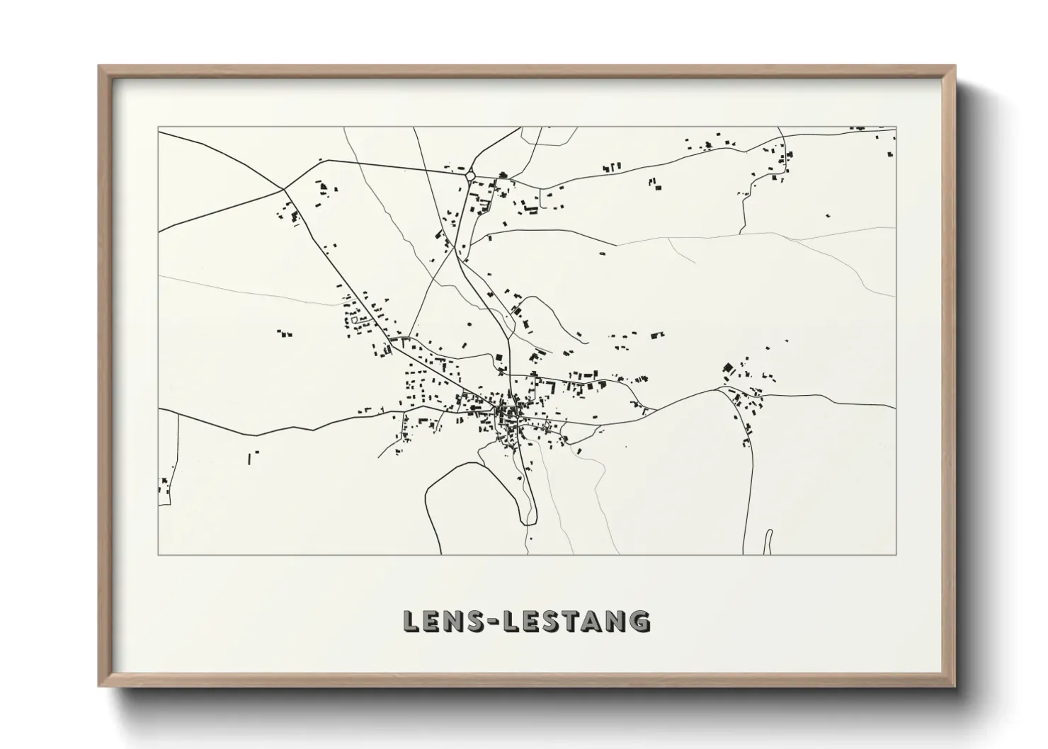 Un poster carteLens-Lestang