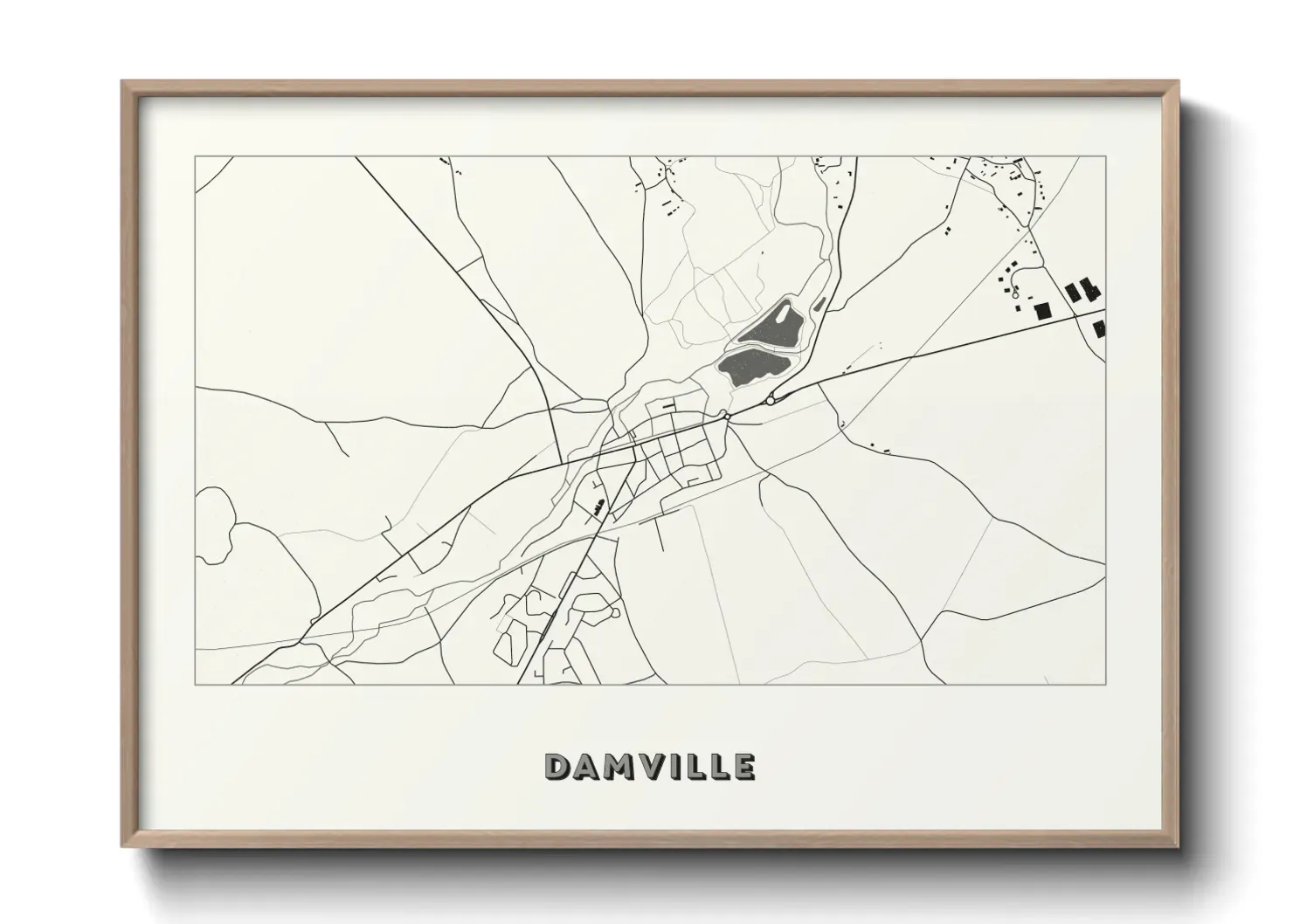 Un poster carteDamville