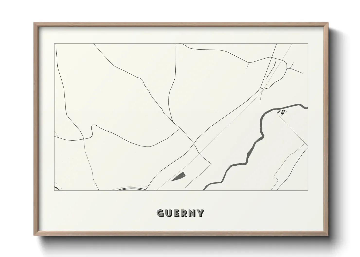 Un poster carteGuerny