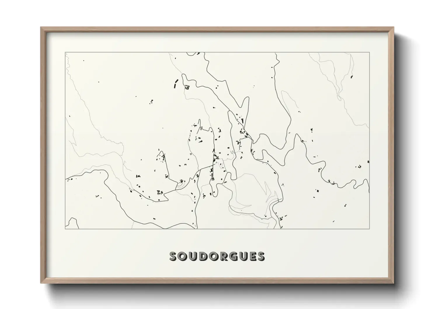 Un poster carteSoudorgues