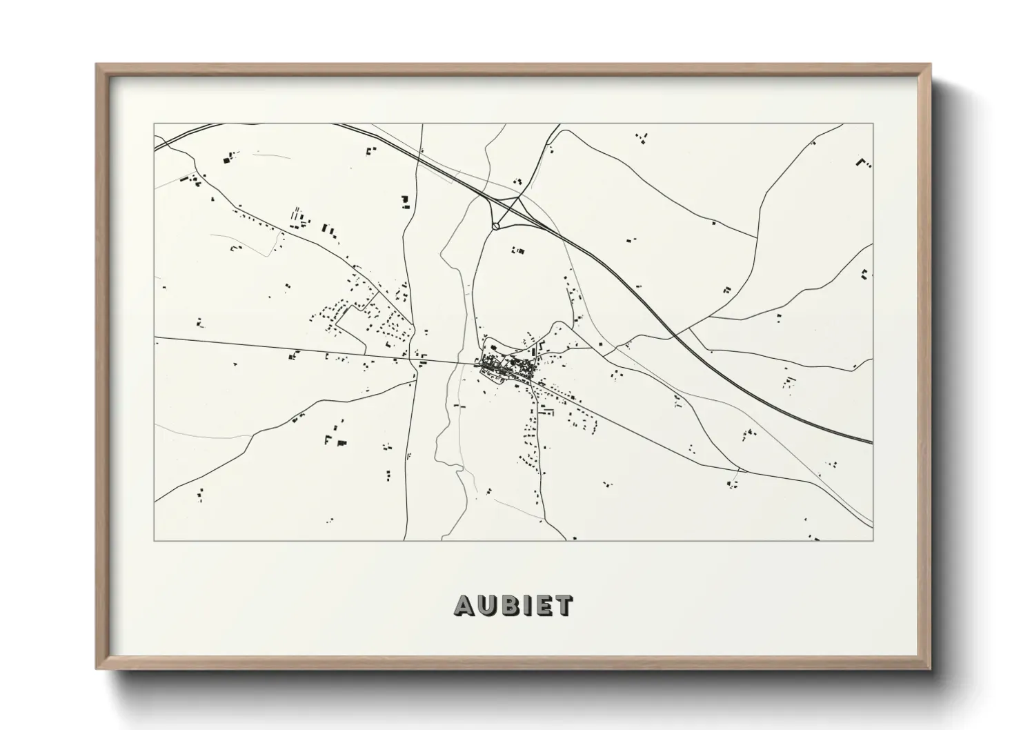 Un poster carteAubiet