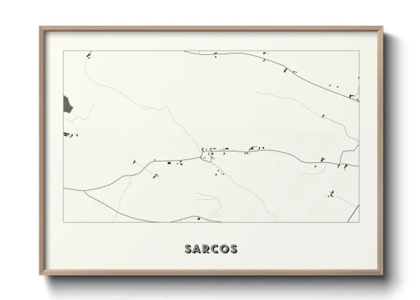 Une affiche de carte sur Sarcos