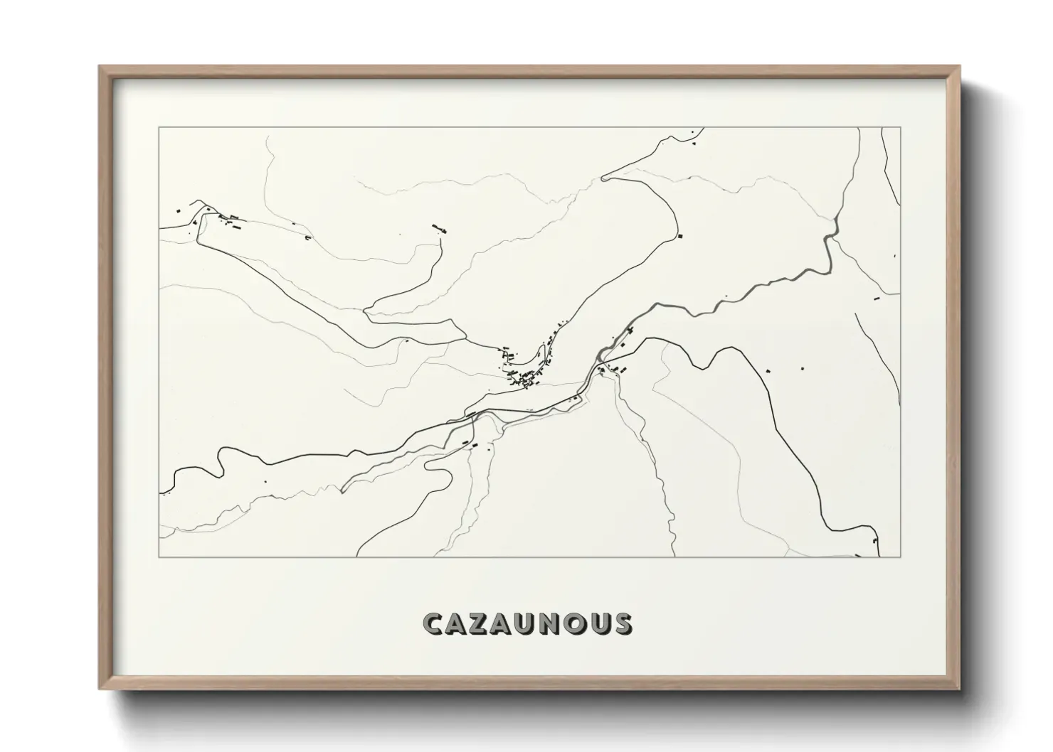 Un poster carteCazaunous