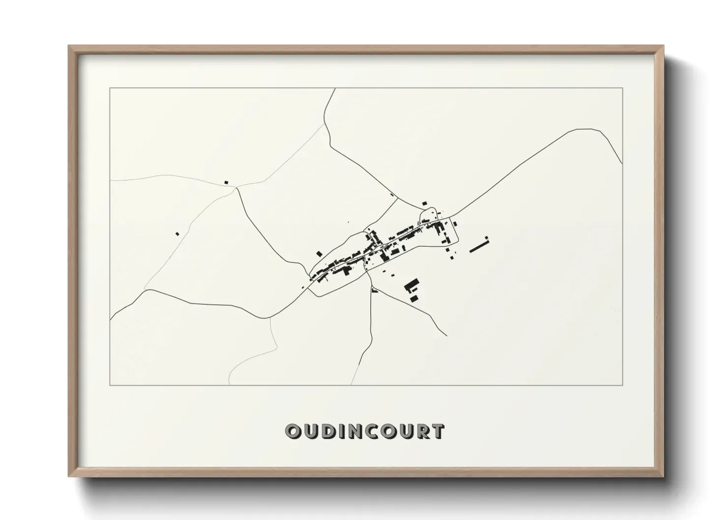 Un poster carteOudincourt