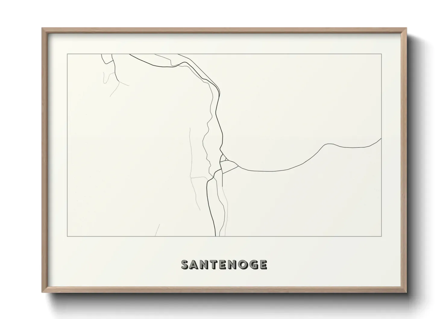Un poster carteSantenoge