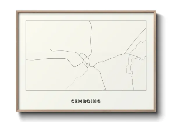 Une affiche de carte sur Cemboing