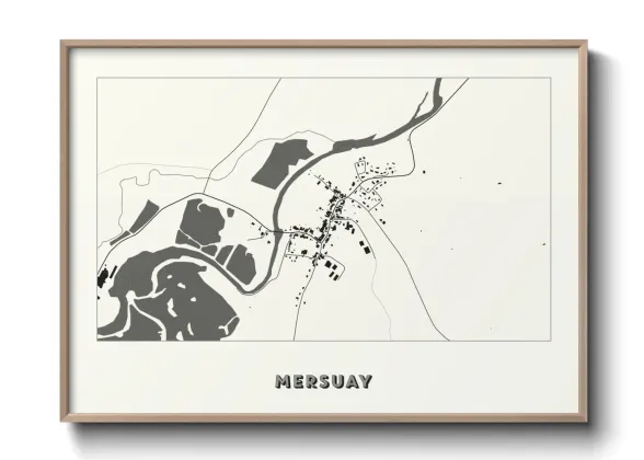 Une affiche de carte sur Mersuay