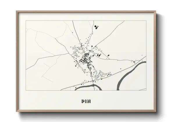 Une affiche de carte sur Pin