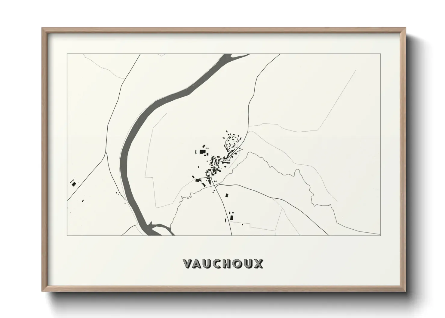 Un poster carteVauchoux
