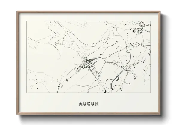 Une affiche de carte sur Aucun