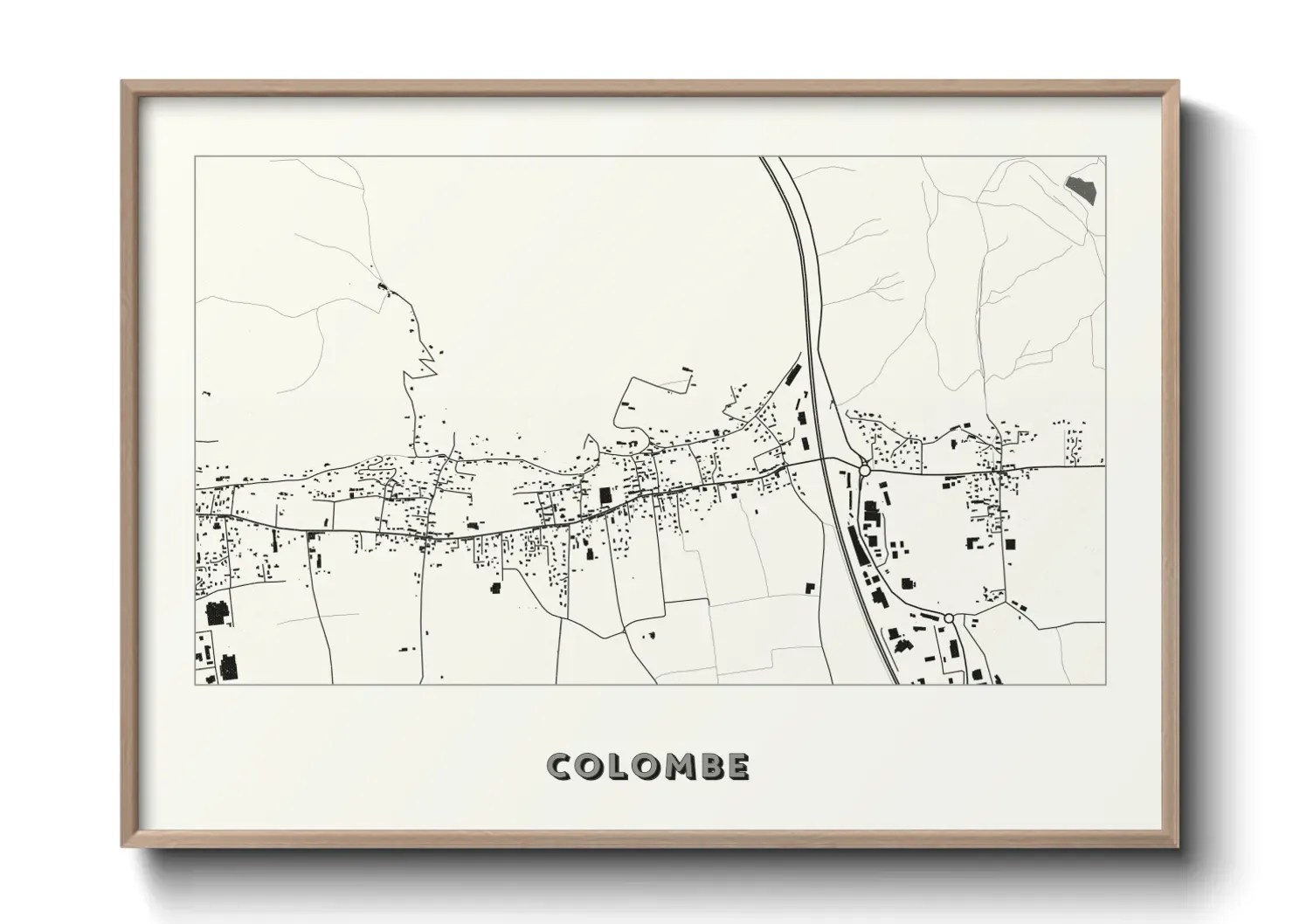 Un poster carteColombe