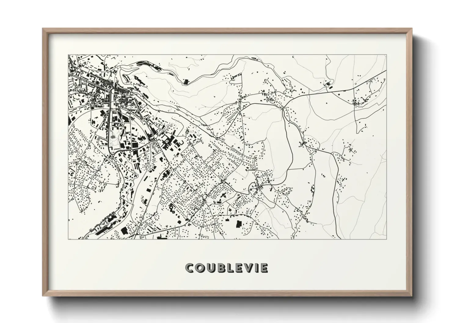 Un poster carteCoublevie