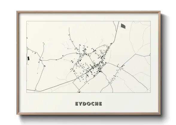 Une affiche de carte sur Eydoche