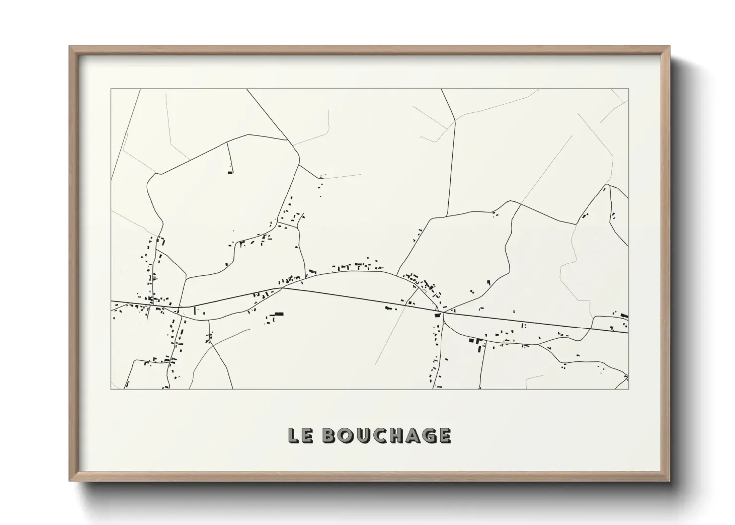 Un poster carteLe Bouchage
