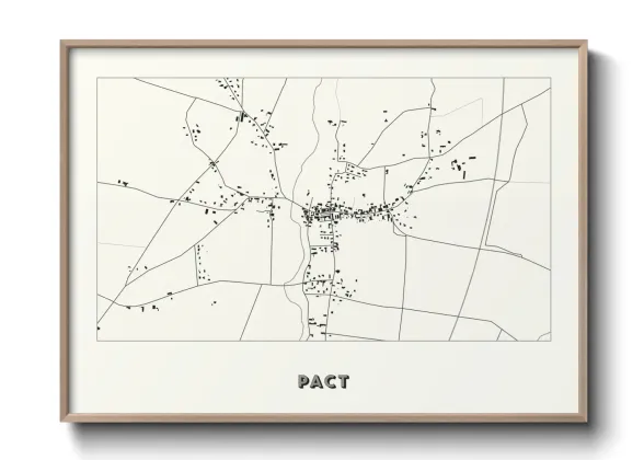 Une affiche de carte sur Pact
