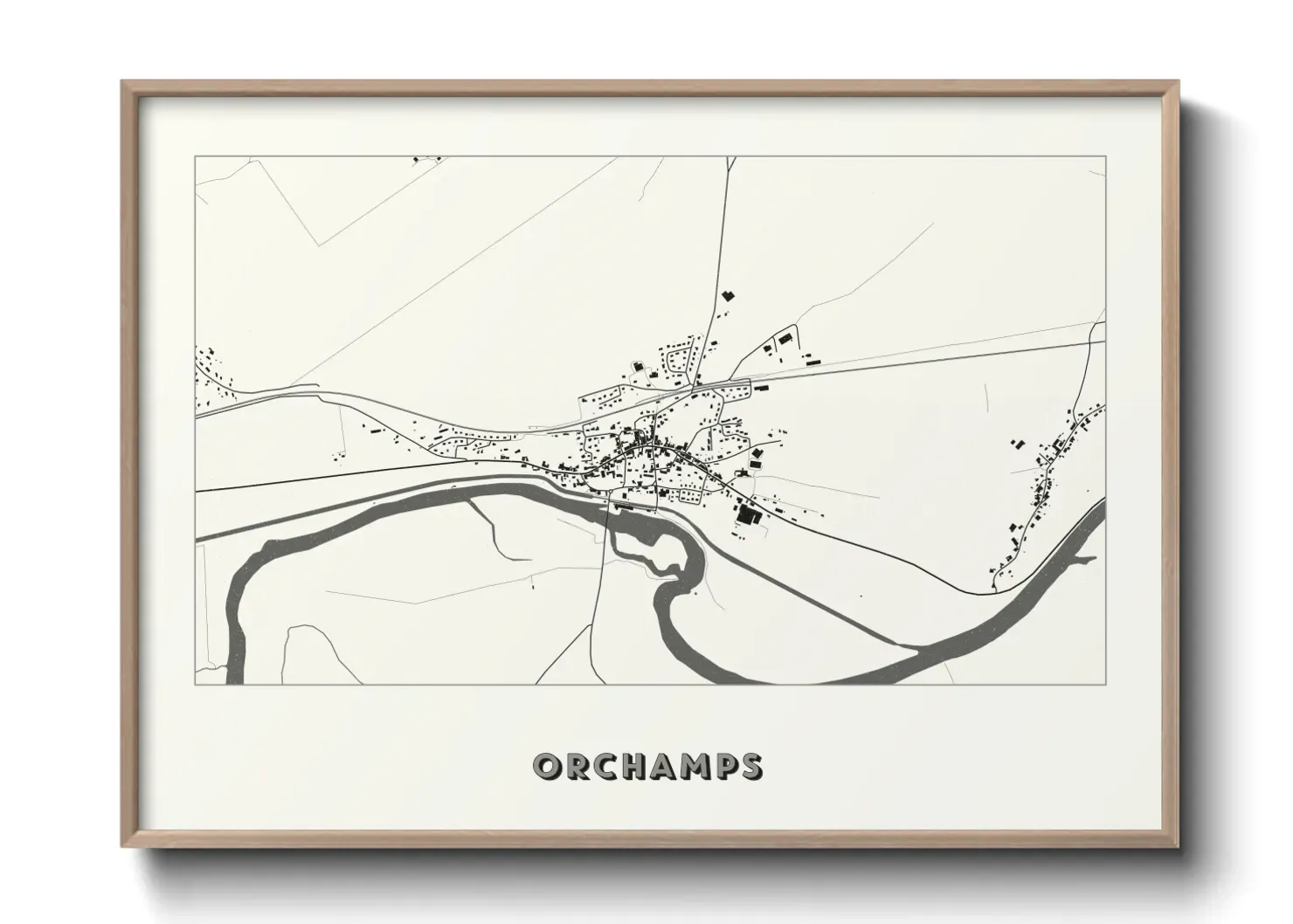 Un poster carteOrchamps