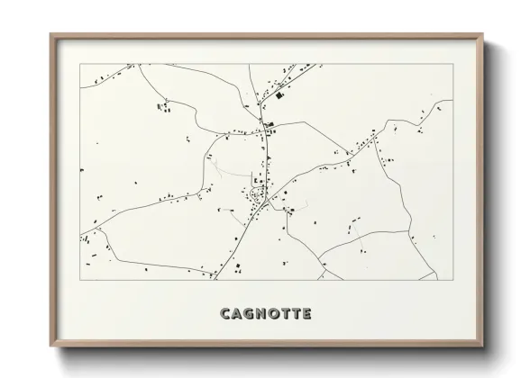 Une affiche de carte sur Cagnotte