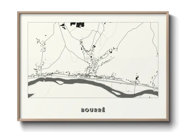 Une affiche de carte sur Bourré
