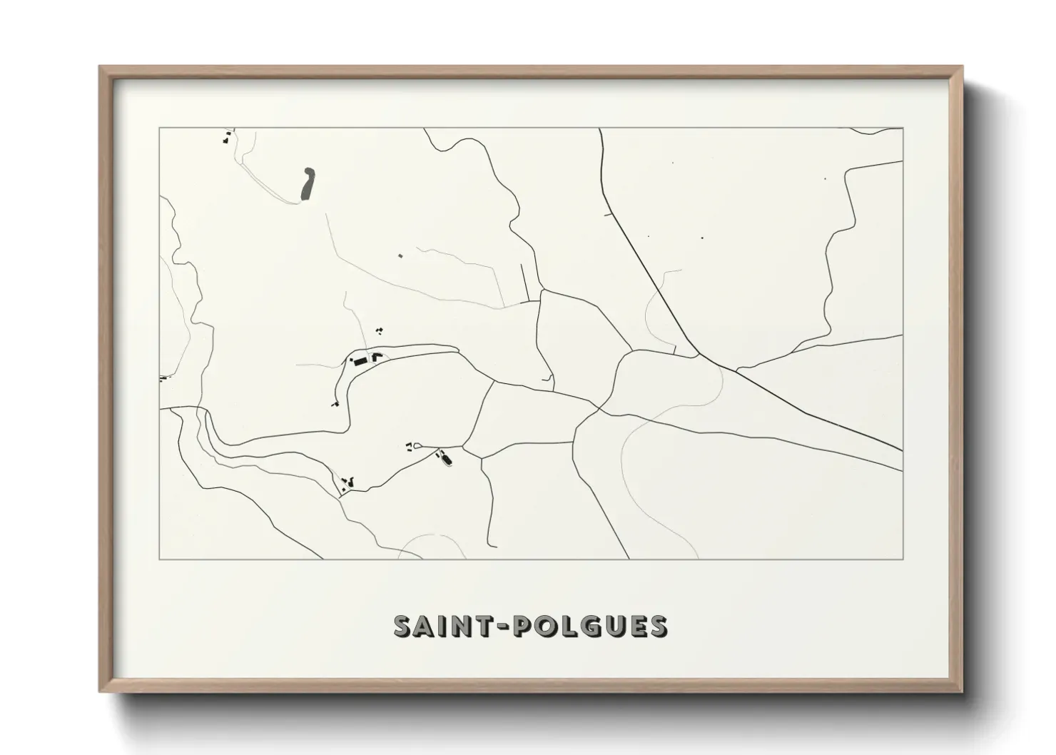 Un poster carteSaint-Polgues
