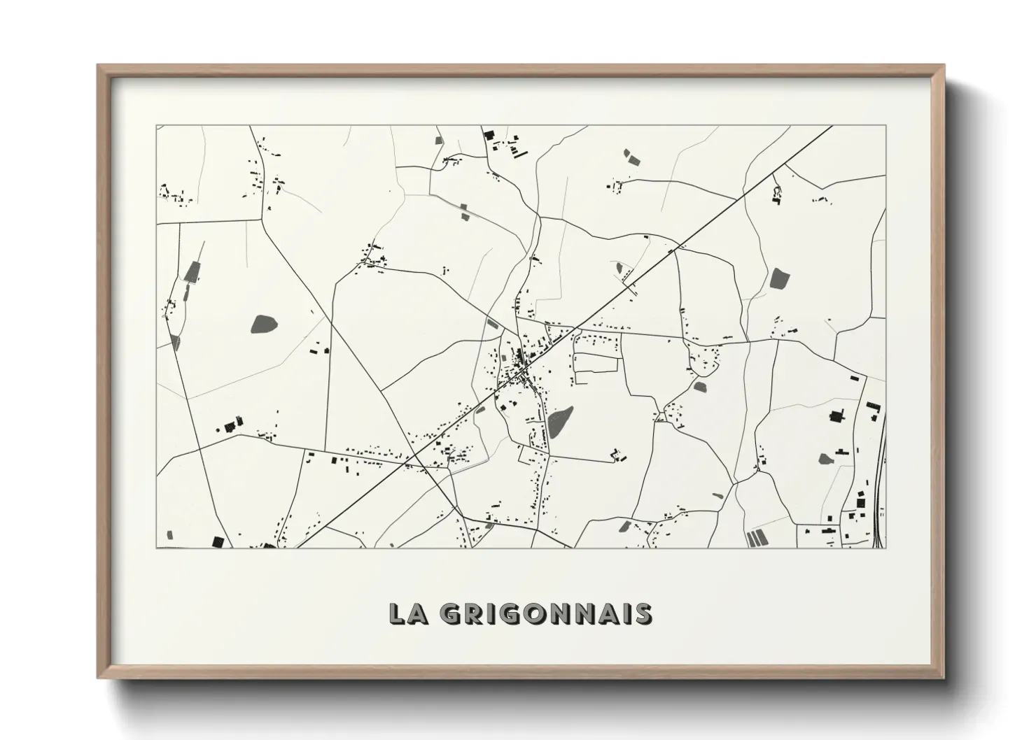 Un poster carteLa Grigonnais