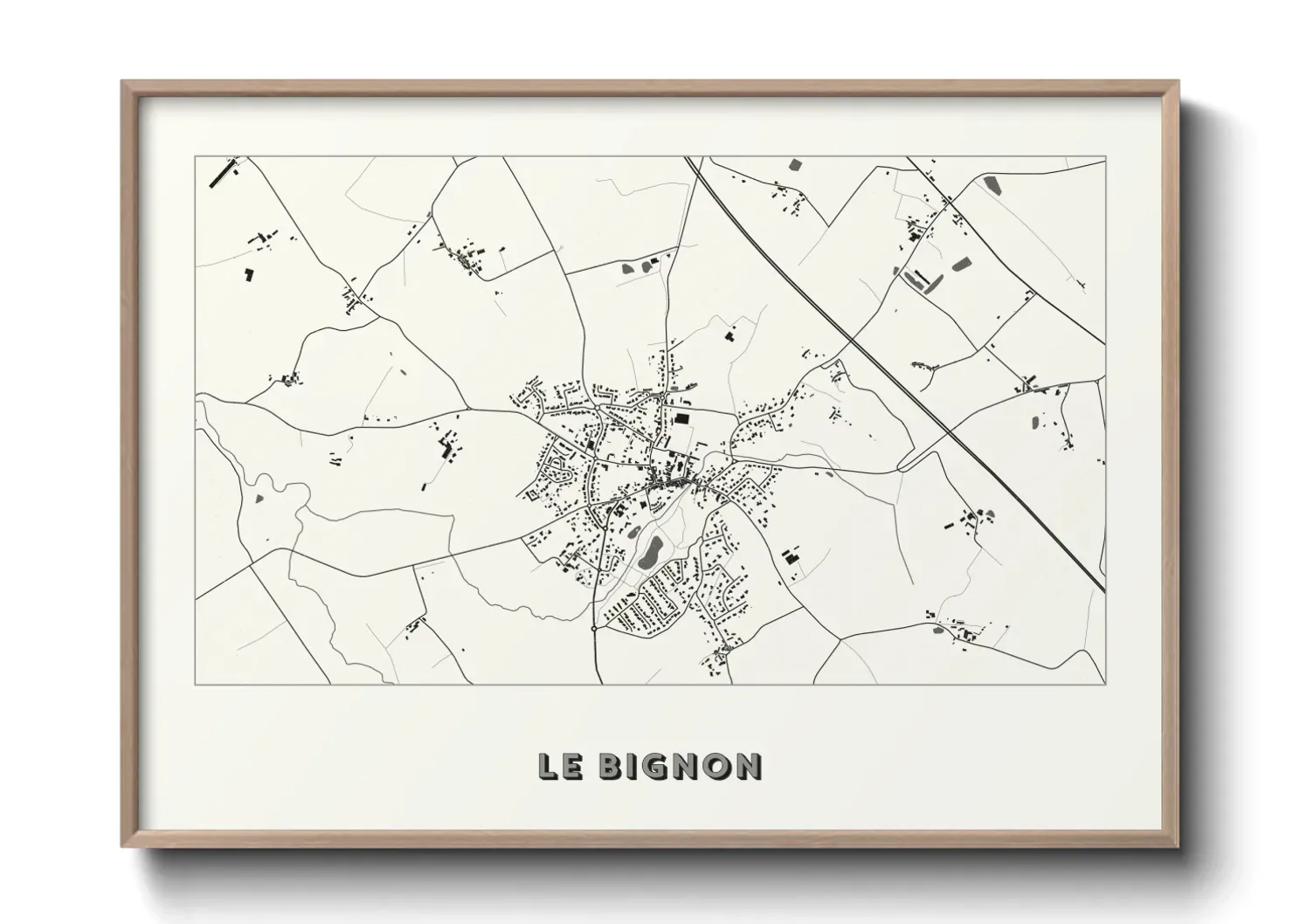 Un poster carteLe Bignon
