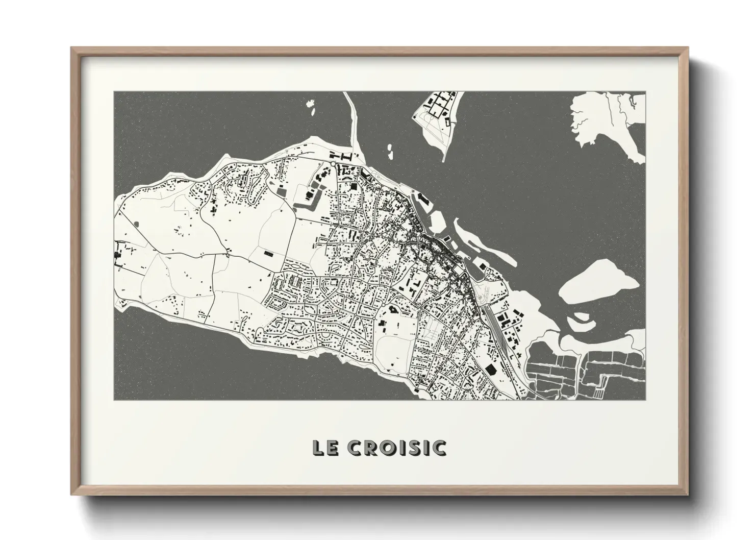Un poster carteLe Croisic