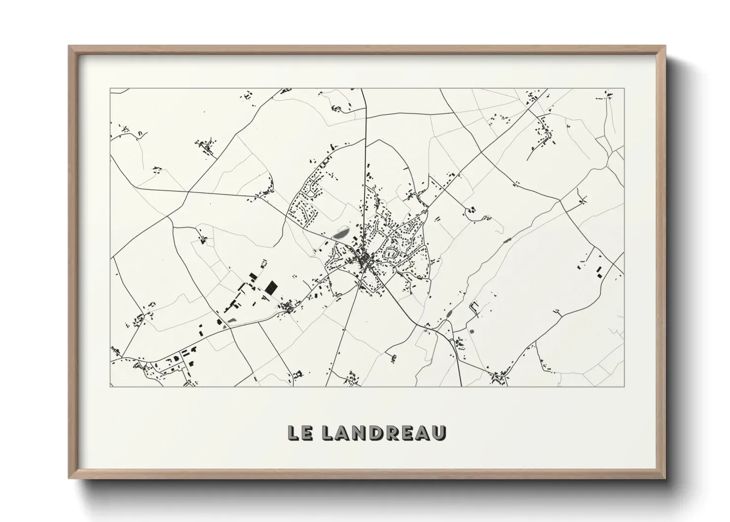 Un poster carteLe Landreau