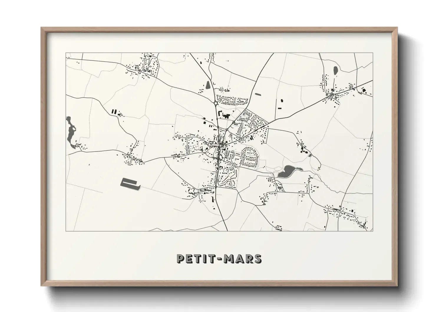 Un poster cartePetit-Mars