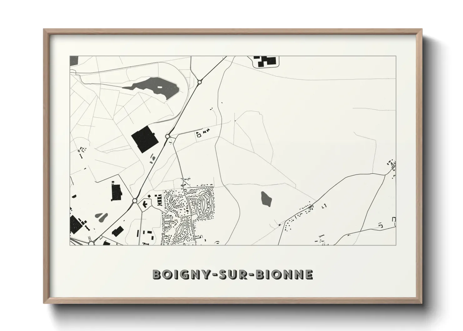 Un poster carteBoigny-sur-Bionne