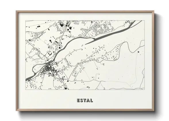 Une affiche de carte sur Estal