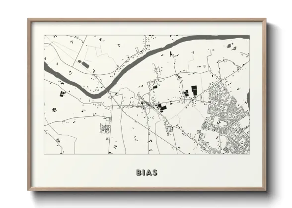 Une affiche de carte sur Bias