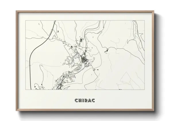 Une affiche de carte sur Chirac