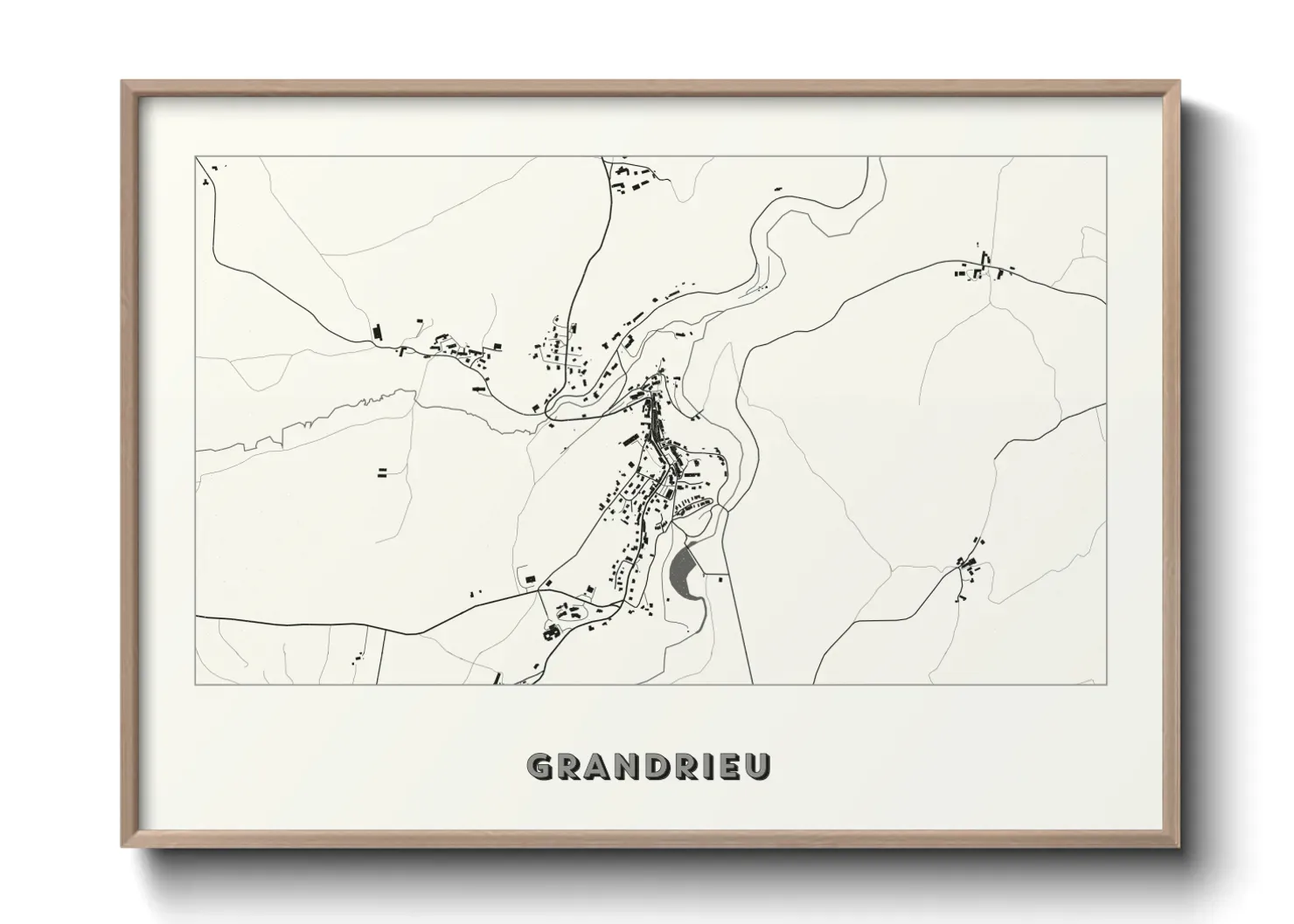 Un poster carteGrandrieu