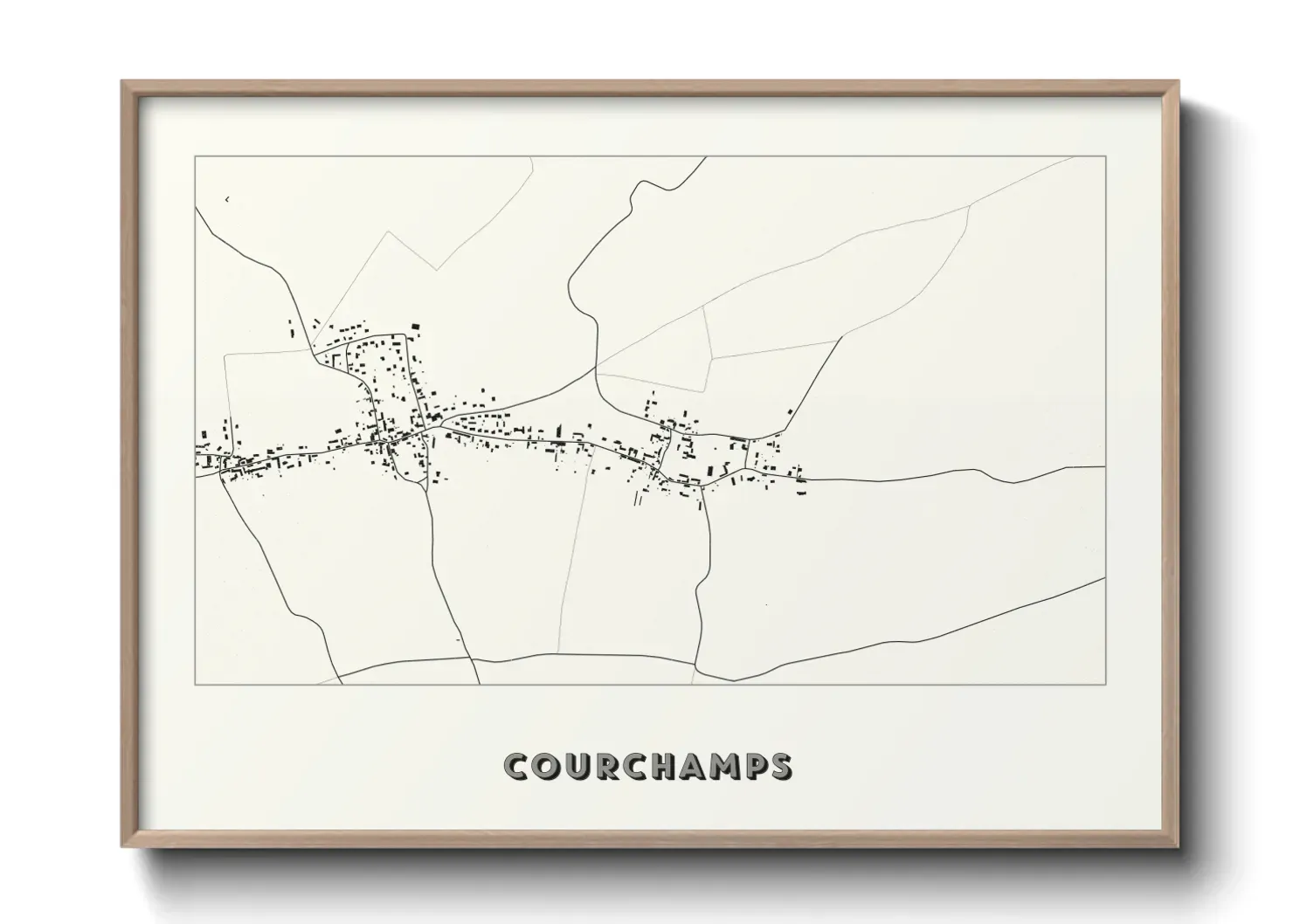 Un poster carteCourchamps