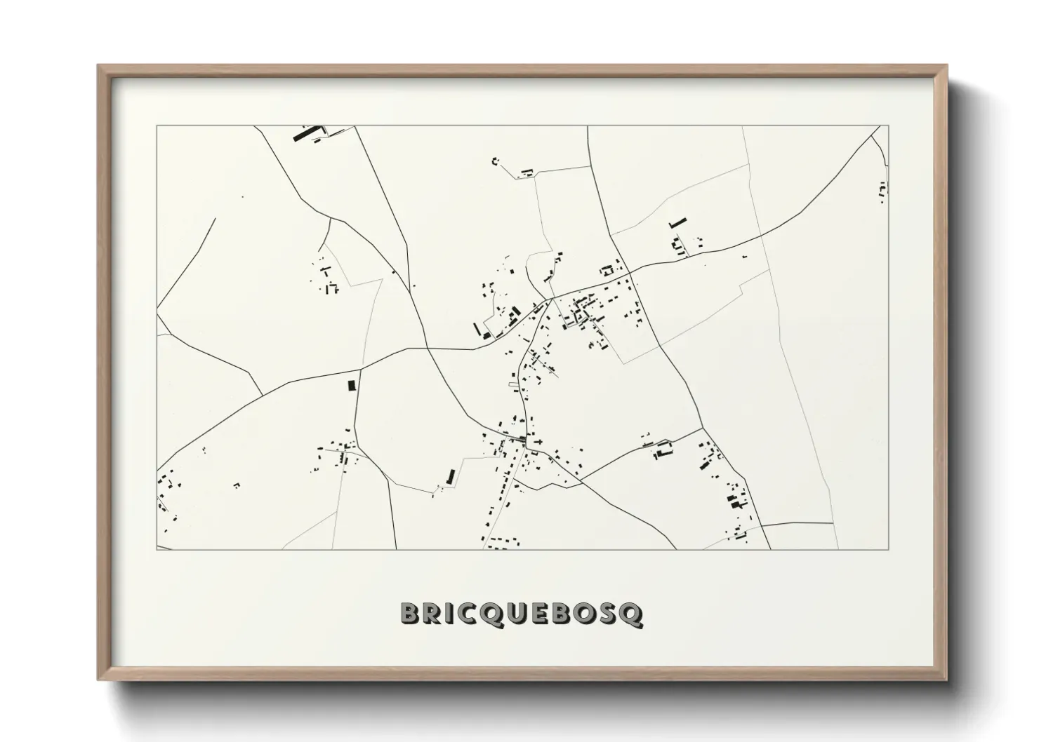 Un poster carteBricquebosq