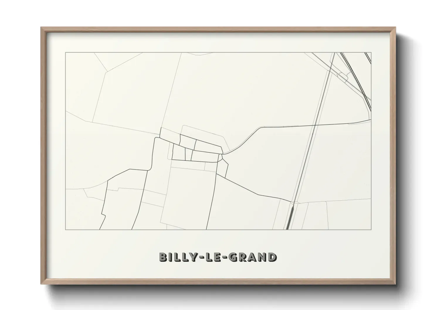Un poster carteBilly-le-Grand